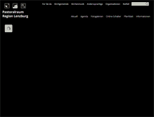 Tablet Screenshot of pfarrei-lenzburg.ch